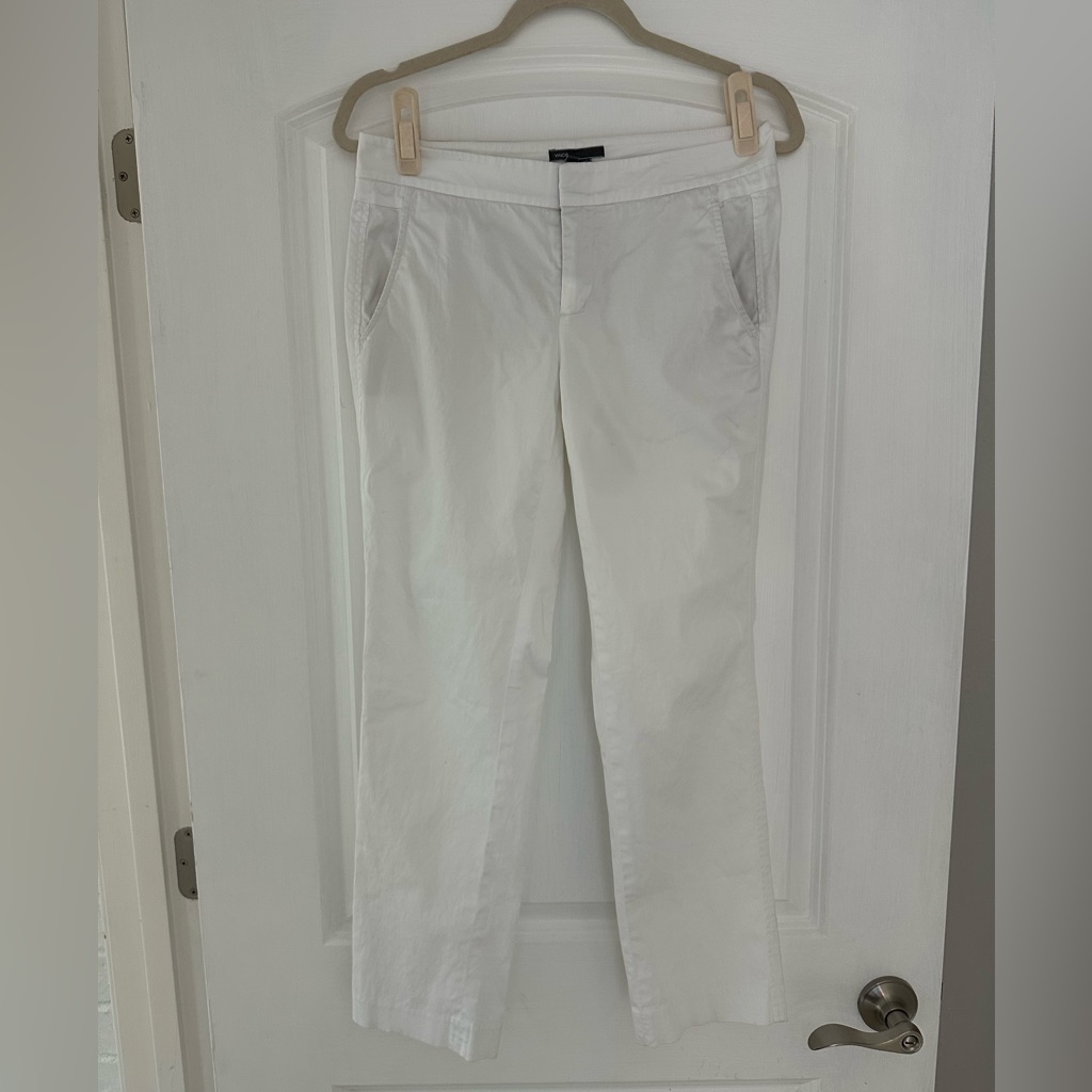 Vince Cream Crop Pants